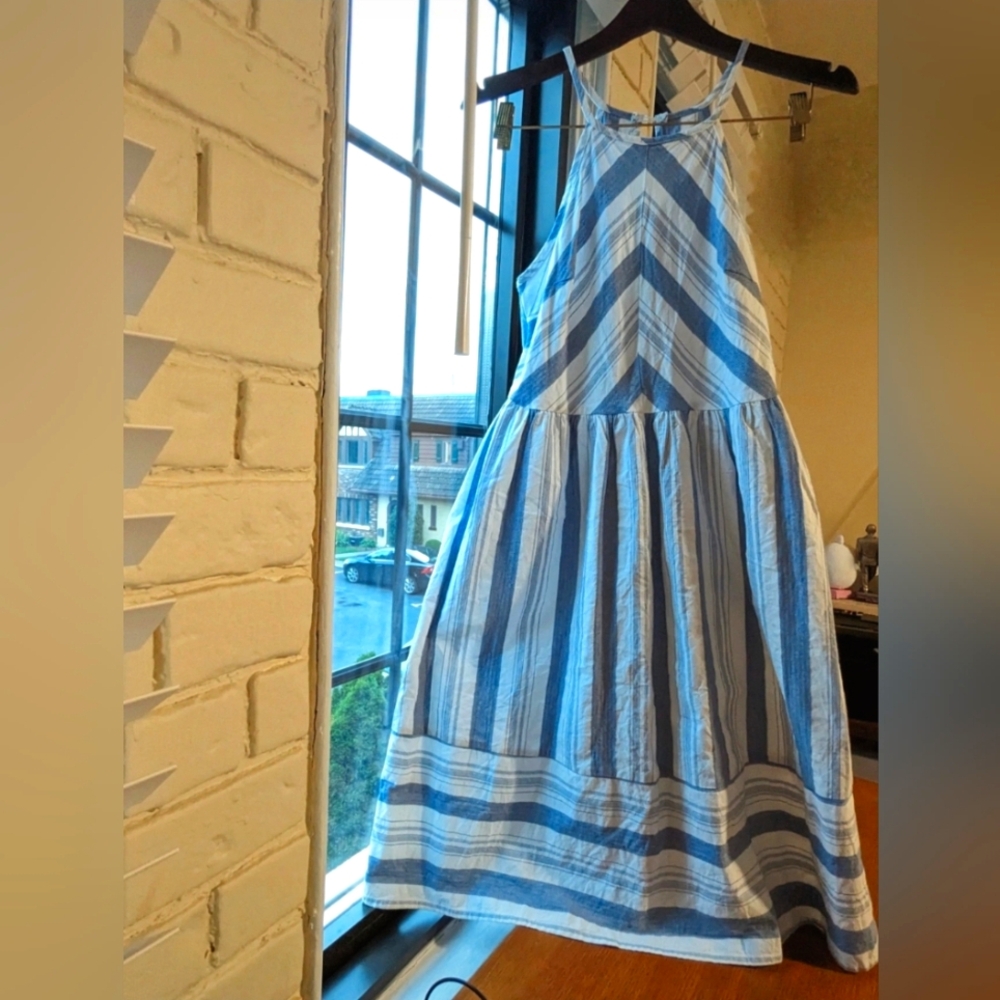 Cotton Midi Dress